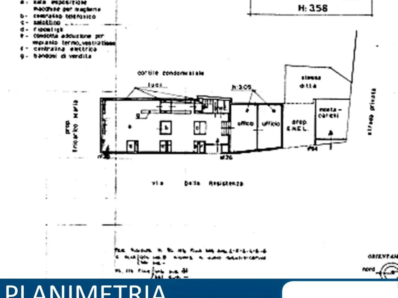 Negozio in Via della Resistenza 76, Bari, {3} - Planimetria 1