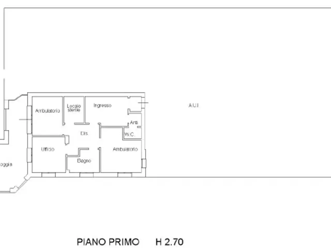 Ufficio in Via Tenuta 3, Verucchio, {3} - Planimetria 1