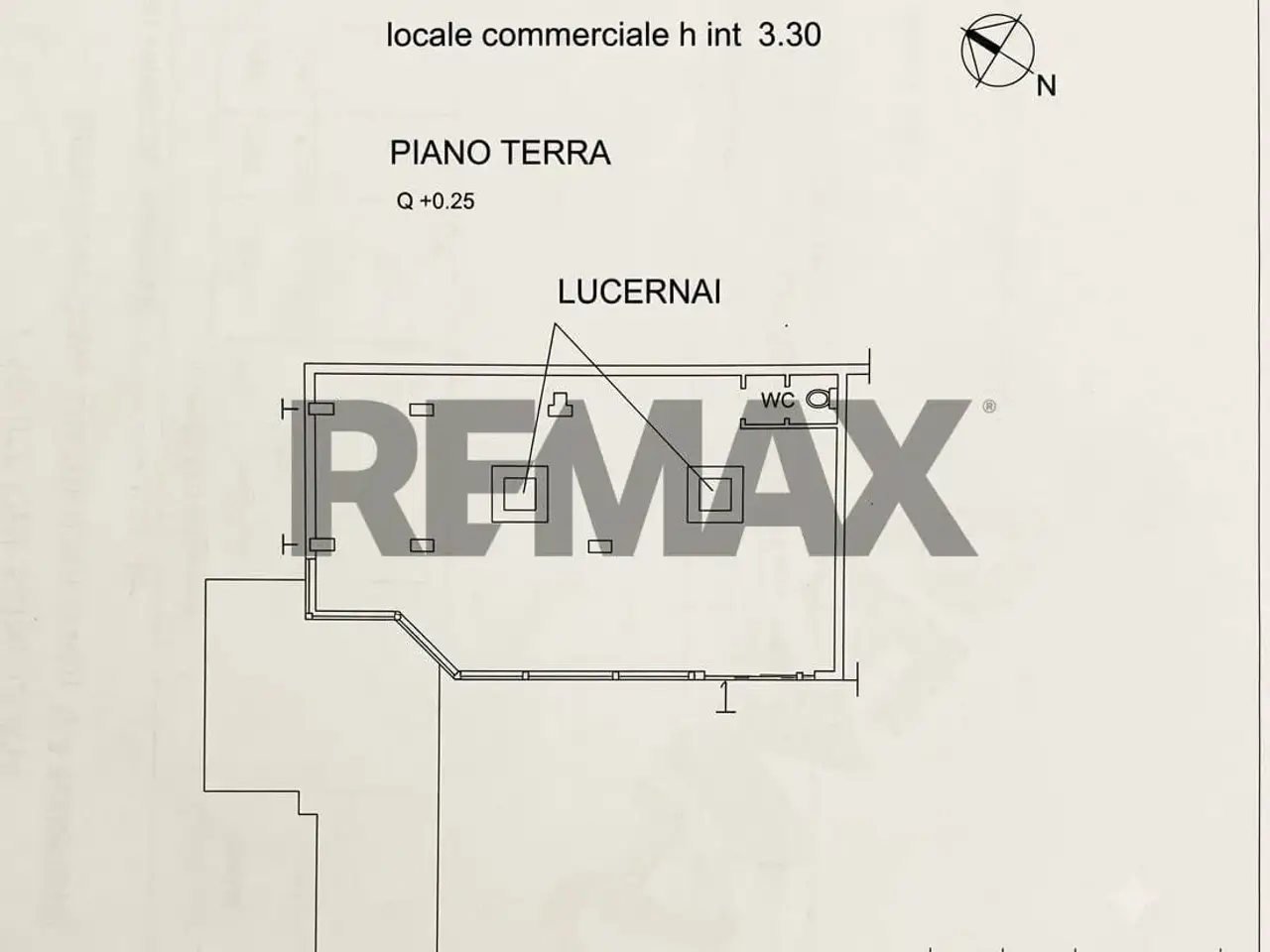 Negozio in Via Cesare Gazzani Snc, Campobasso, {3} - Planimetria 1