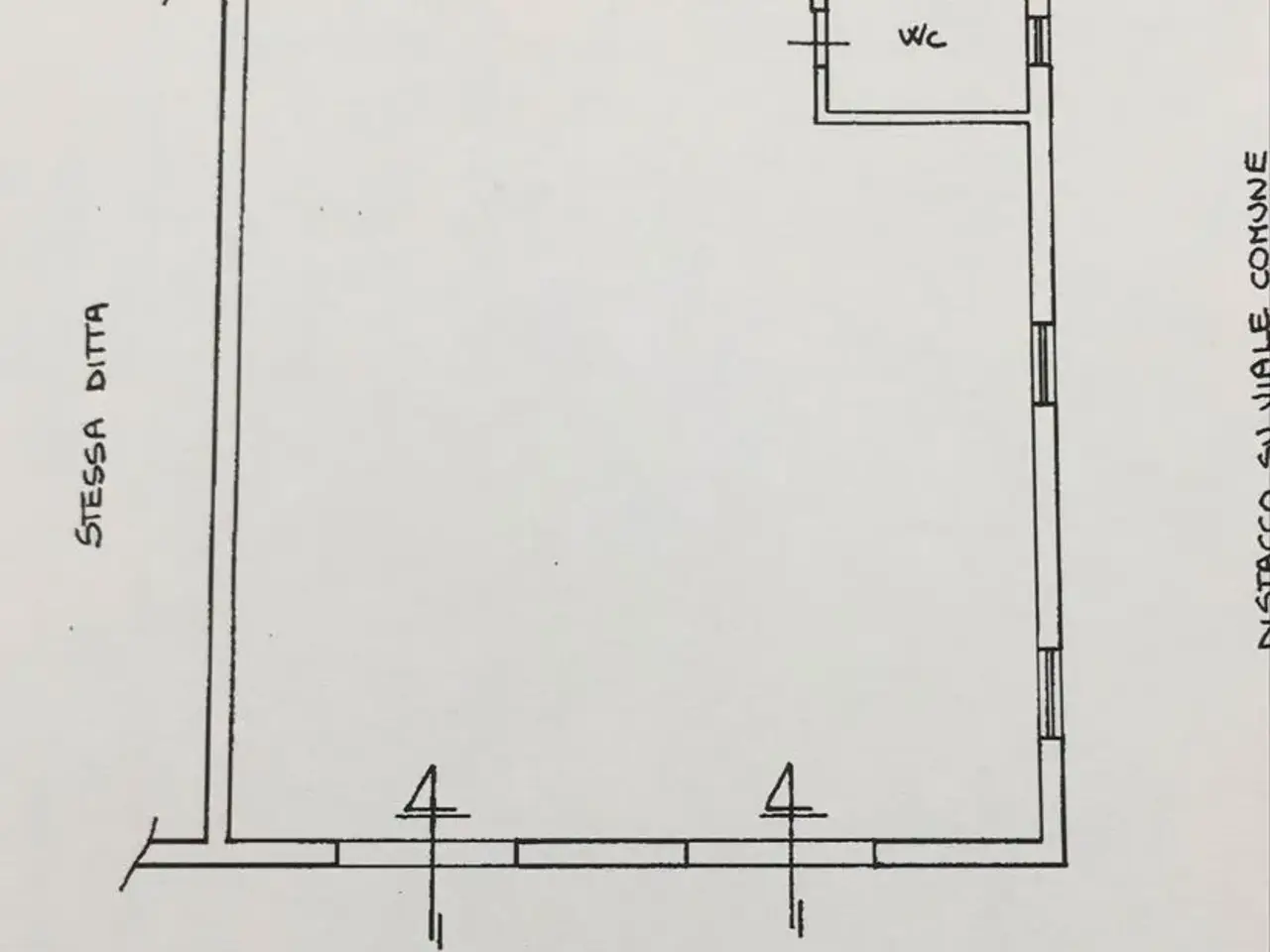 Laboratorio in Via Francesco di Benedetto, Roma, {3} - Planimetria 1