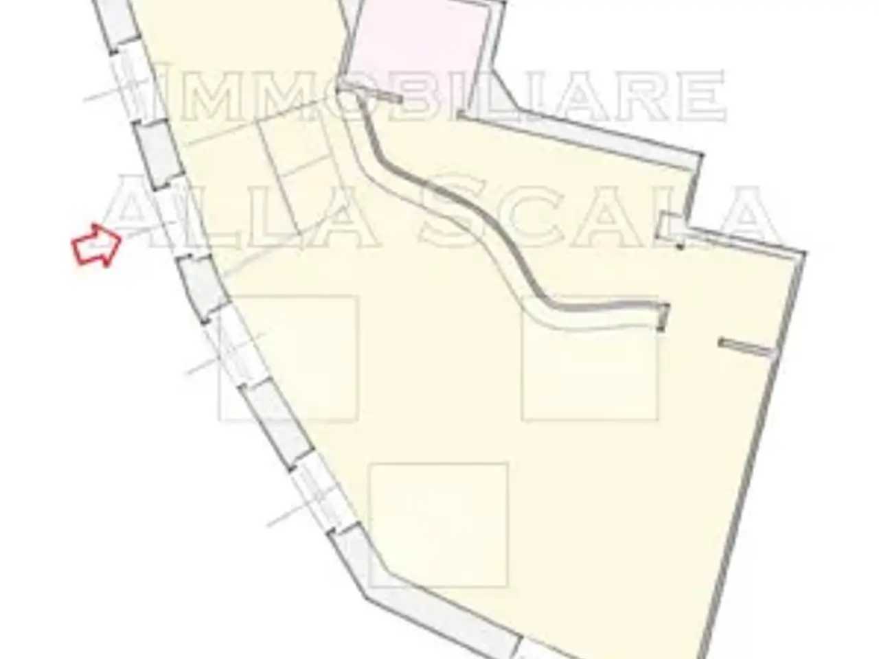 Ufficio in Via dei Piatti, Milano, {3} - Planimetria 1