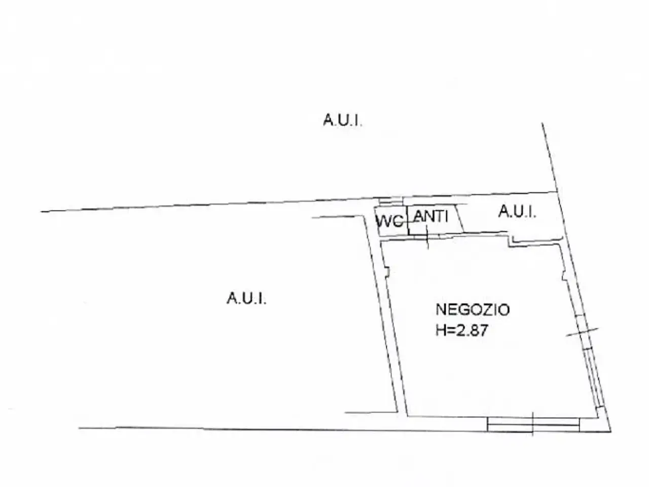 Ufficio in Via Croce 1, Coccaglio, {3} - Planimetria 1