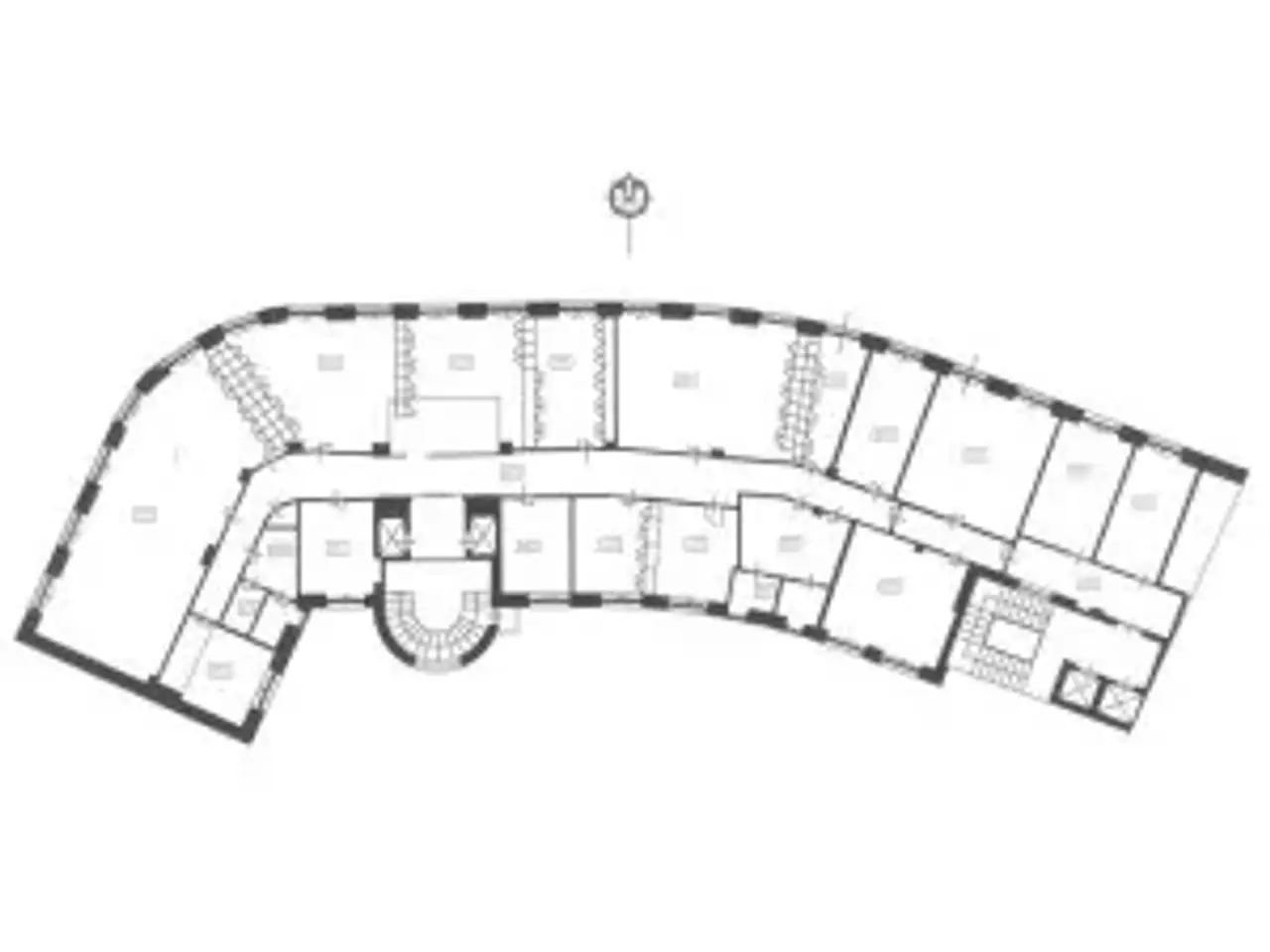 Ufficio in Via San Vittore al Teatro 1, Milano, {3} - Planimetria 1
