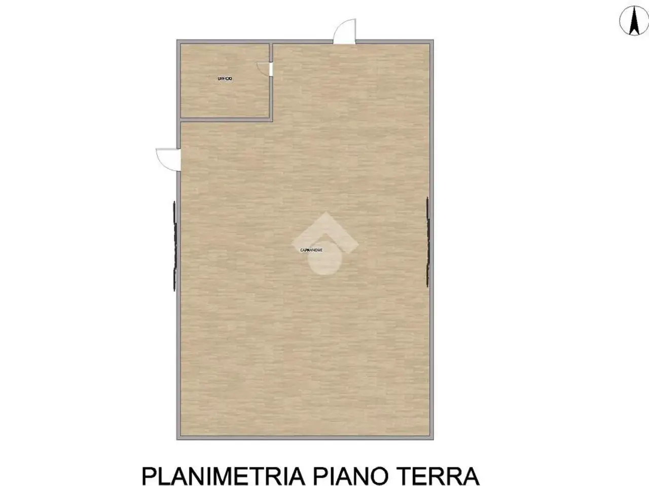 Capannone in Via Adriano Longhi 8, Fiorenzuola D'Arda, {3} - Planimetria 1