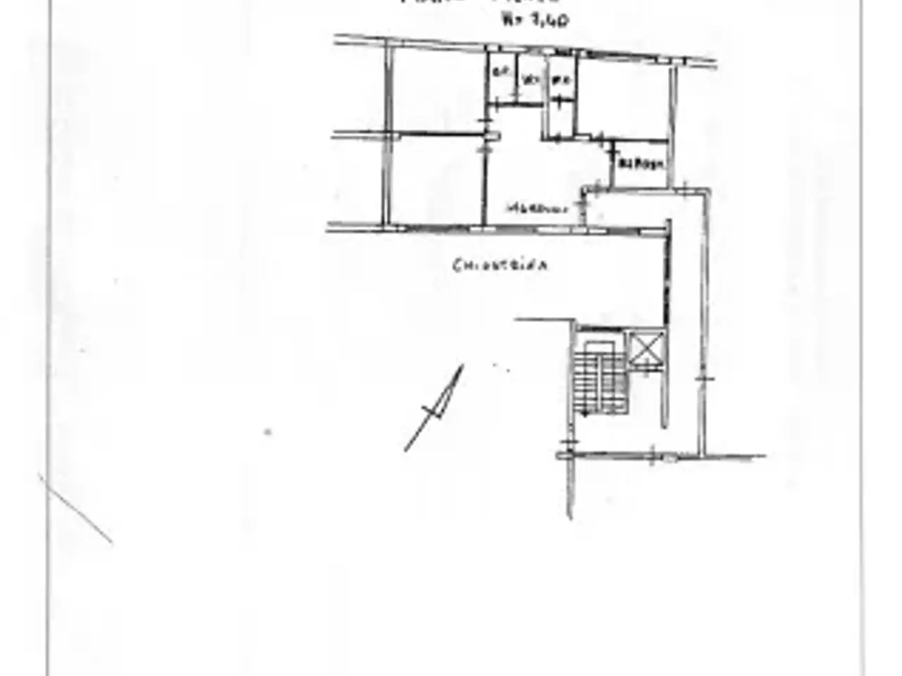 Ufficio in Via dei Cantieri 29d, Palermo, {3} - Planimetria 1