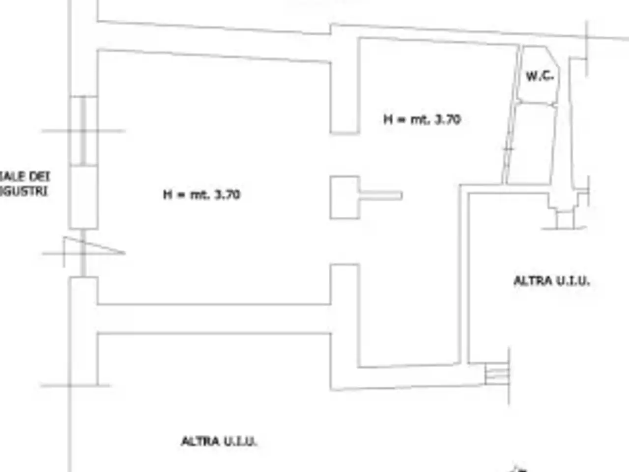 Negozio in Viale dei Ligustri 39, Casalnuovo Di Napoli, {3} - Planimetria 1