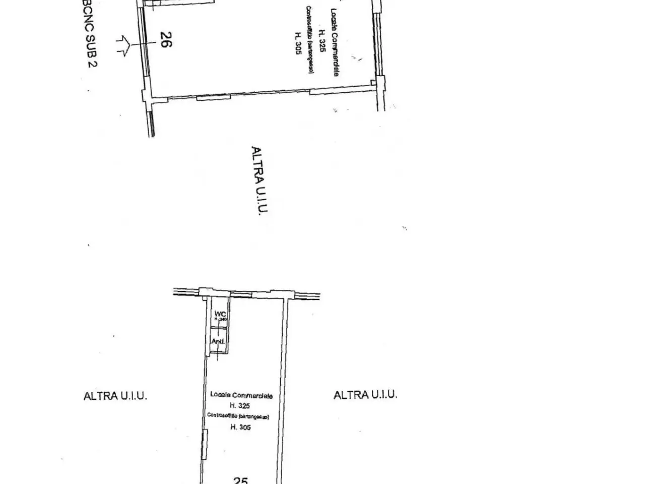 Esercizio commerciale in Via Tosco Romagnola 130, Calcinaia, {3} - Planimetria 1