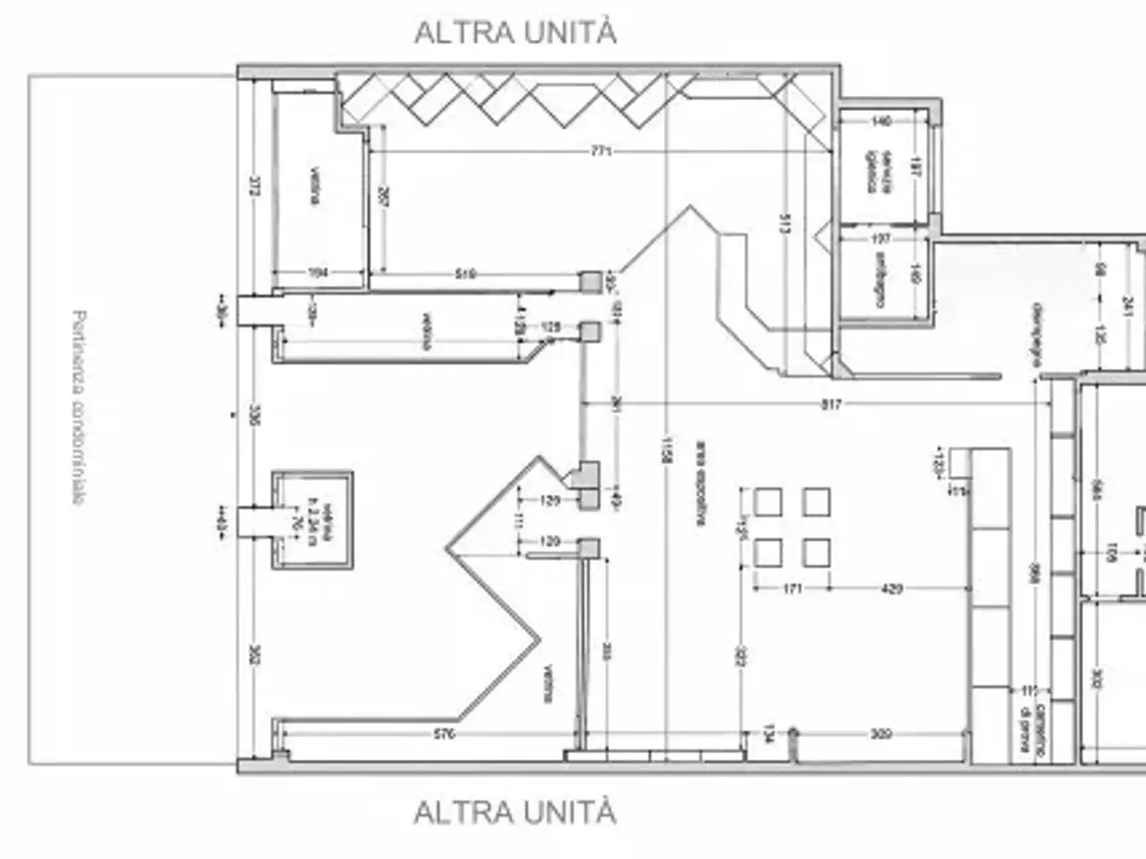 Negozio in Via Serradifalco, Palermo, {3} - Planimetria 1