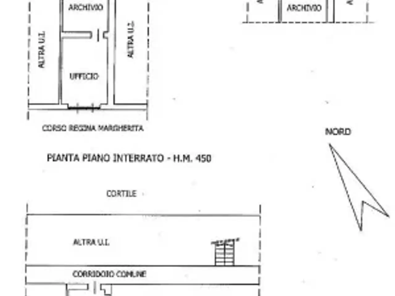 Ufficio in Corso Regina Margherita 24, Torino, {3} - Planimetria 1