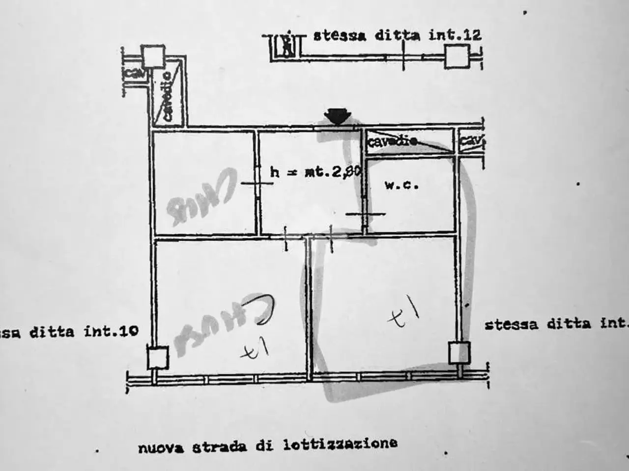 Ufficio in Centro Direzionale, Napoli, {3} - Planimetria 1