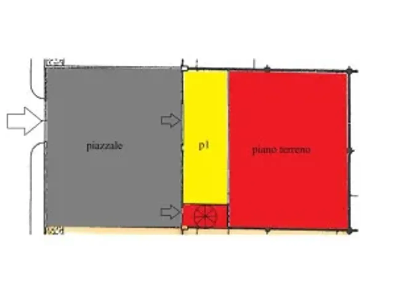 Capannone in Via Enrico Mannelli, Signa, {3} - Planimetria 1