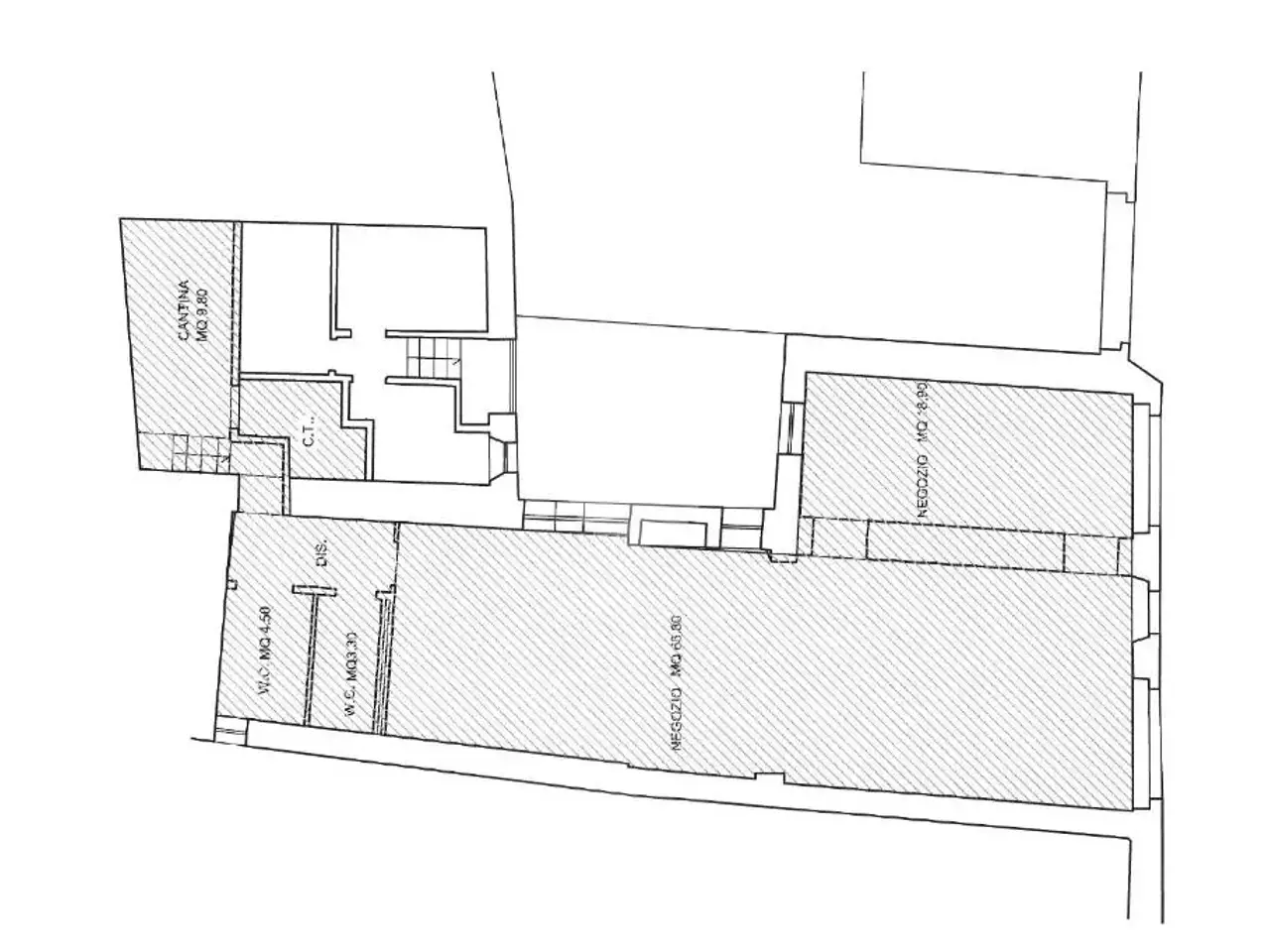 Negozio in Via della Repubblica 43, Lonato del Garda, {3} - Planimetria 1