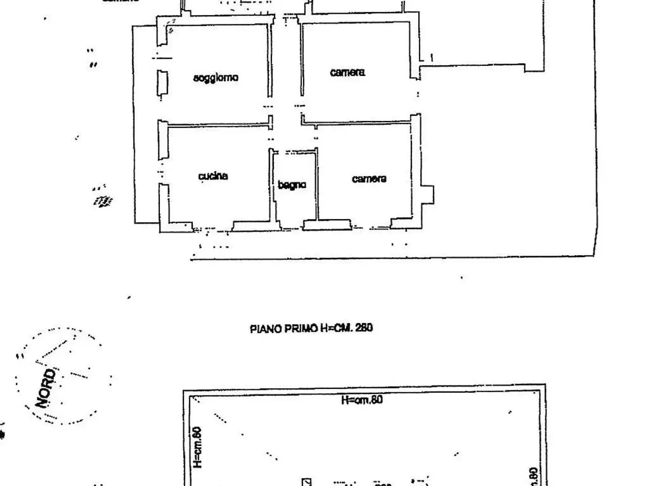 Villa bifamiliare in vendita, Frazione Botto 75, Valdilana - Planimetria 1
