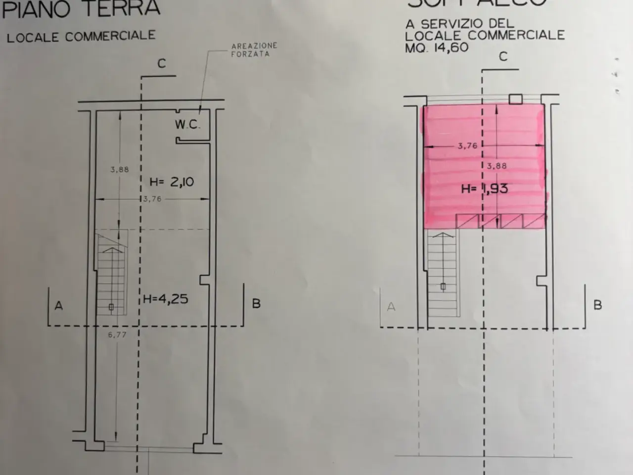 Ufficio in Via Giuseppe Petraglione 21, Bari, {3} - Planimetria 1