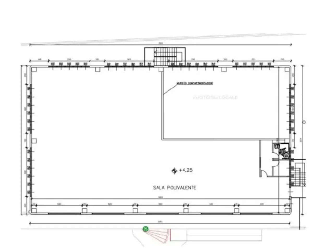 Ufficio in Via Val della Torre 50, Caselette, {3} - Planimetria 1