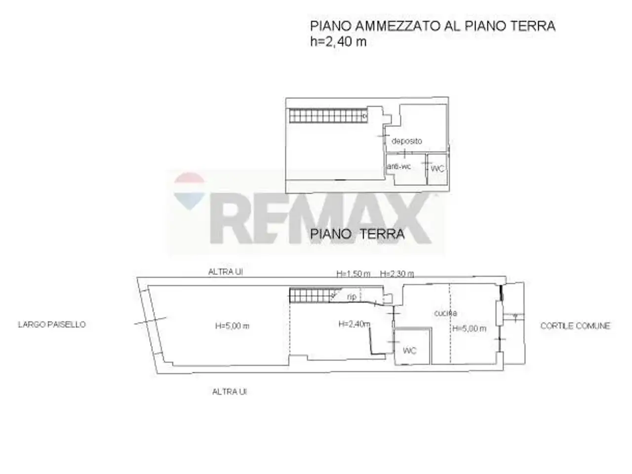 Negozio in Via Sant'Euplio (Largo Paisiello) 23, Catania, {3} - Planimetria 1