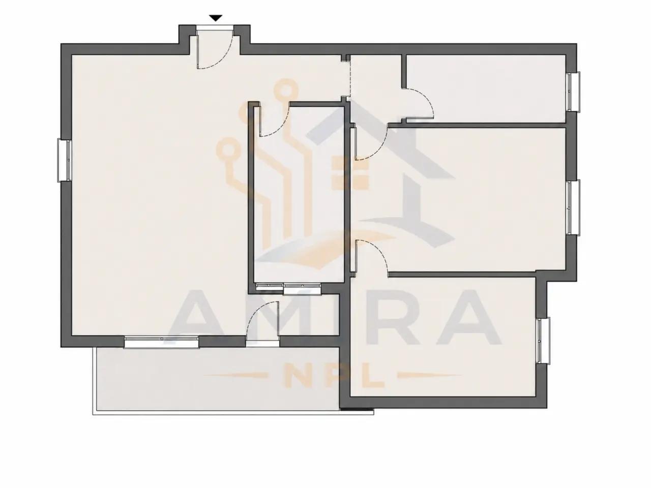 Negozio in , Marcignago, {3} - Planimetria 1