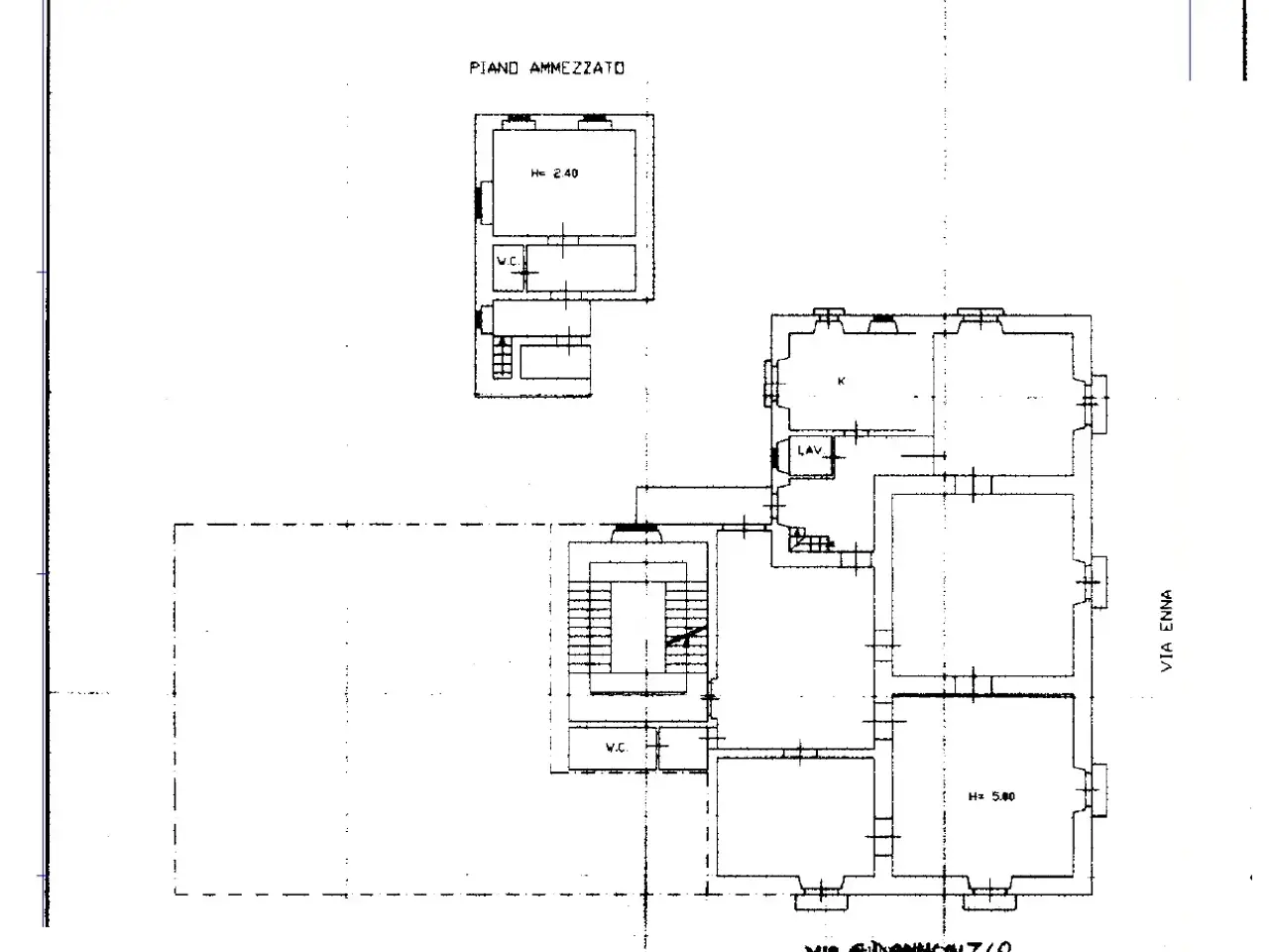 Ufficio in Via Gabriele d'Annunzio 31, Catania, {3} - Planimetria 1