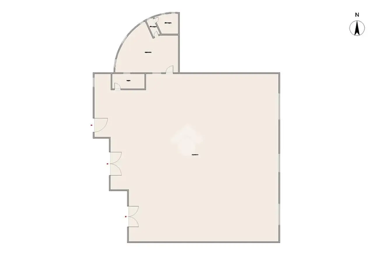 Capannone in Via Artigiani 5, Borno, {3} - Planimetria 1