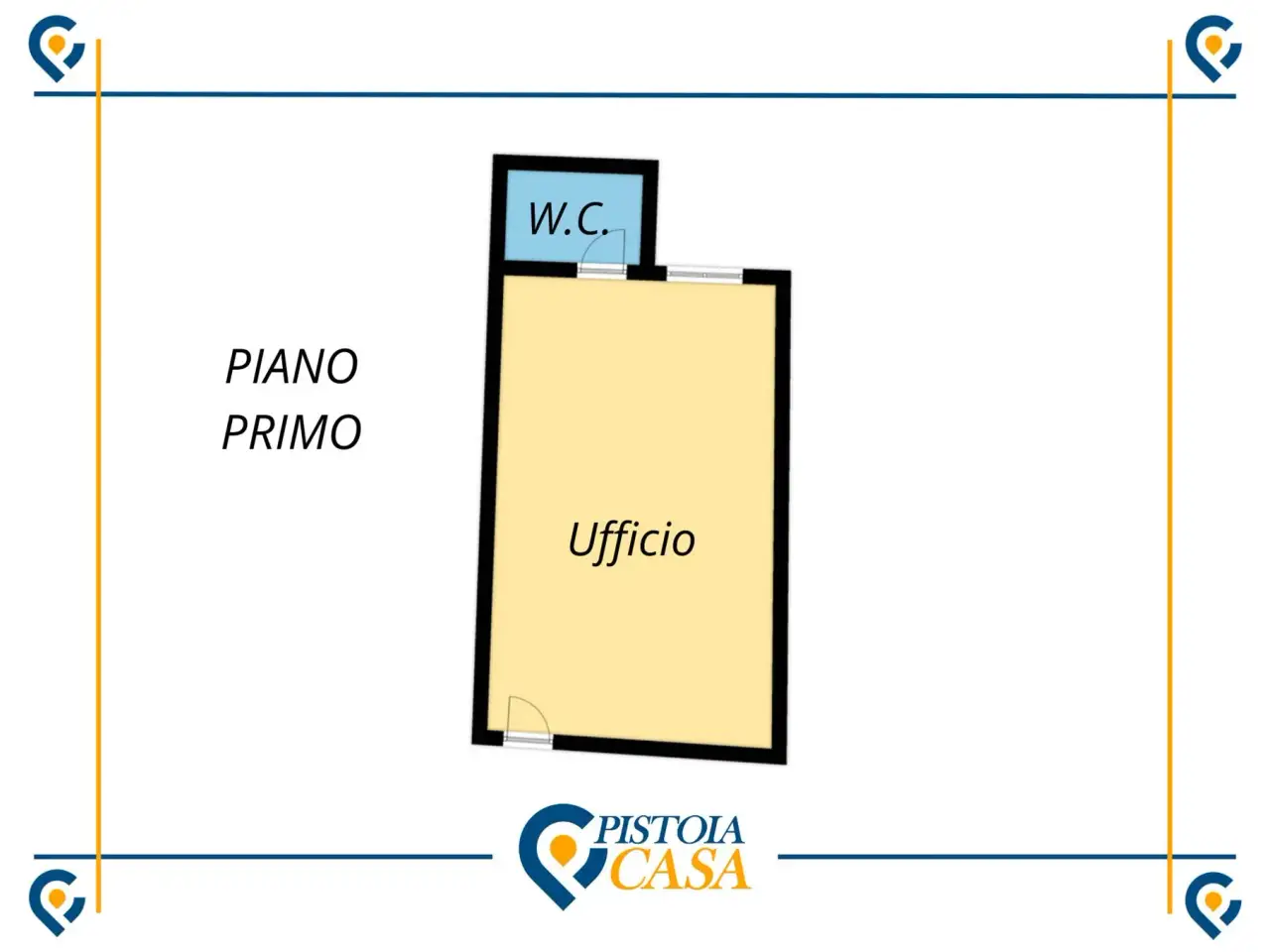 Ufficio in , Pistoia, {3} - Planimetria 1