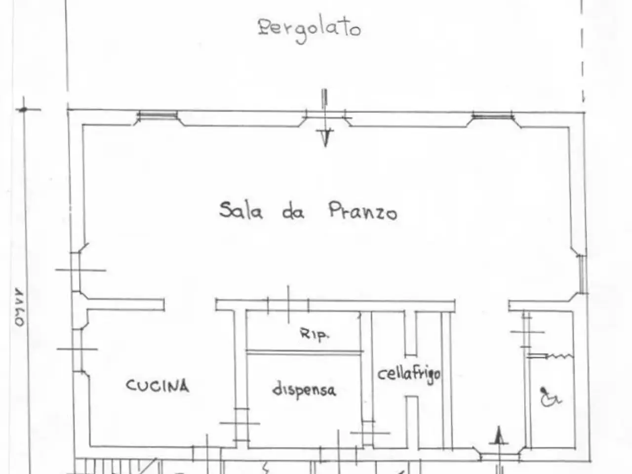 Azienda agricola in Via Casino di Terra, Guardistallo, {3} - Planimetria 1