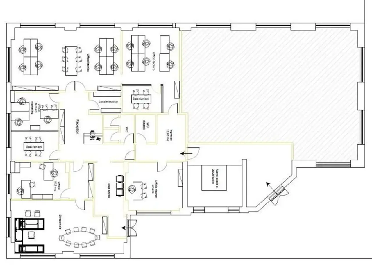 Ufficio in Via Giovannitti, Campobasso, {3} - Planimetria 1