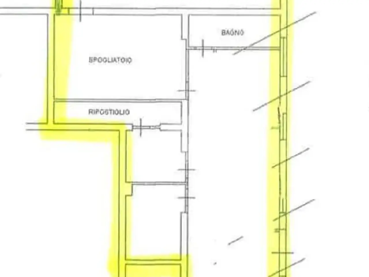 Negozio in Via Montalbano 133, Quarrata, {3} - Planimetria 1