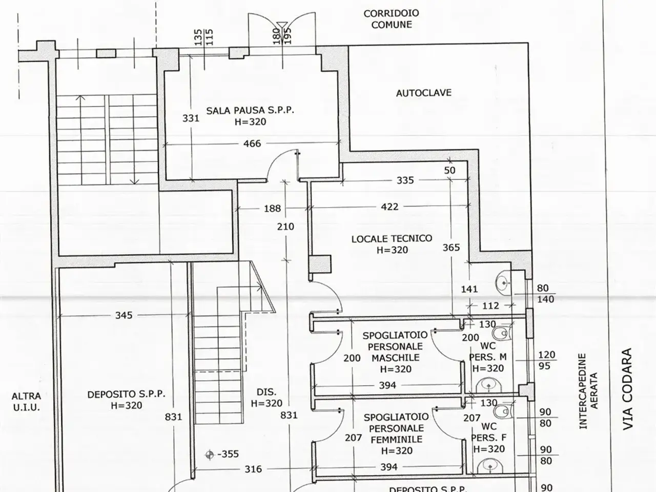 Negozio in Viale Gorizia 3, Milano, {3} - Planimetria 1