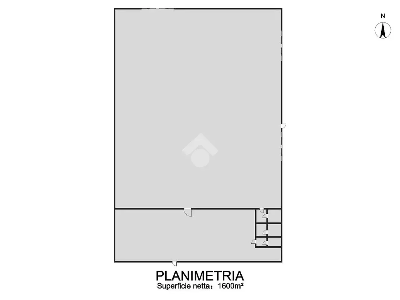 Capannone in Via San Michele, San Pietro In Gu, {3} - Planimetria 1