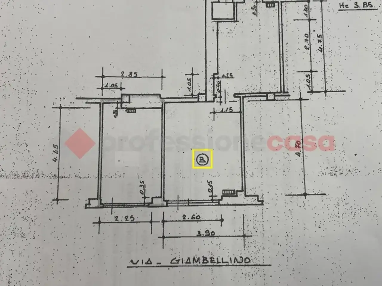 Negozio in Via Giambellino 40, Milano, {3} - Planimetria 1