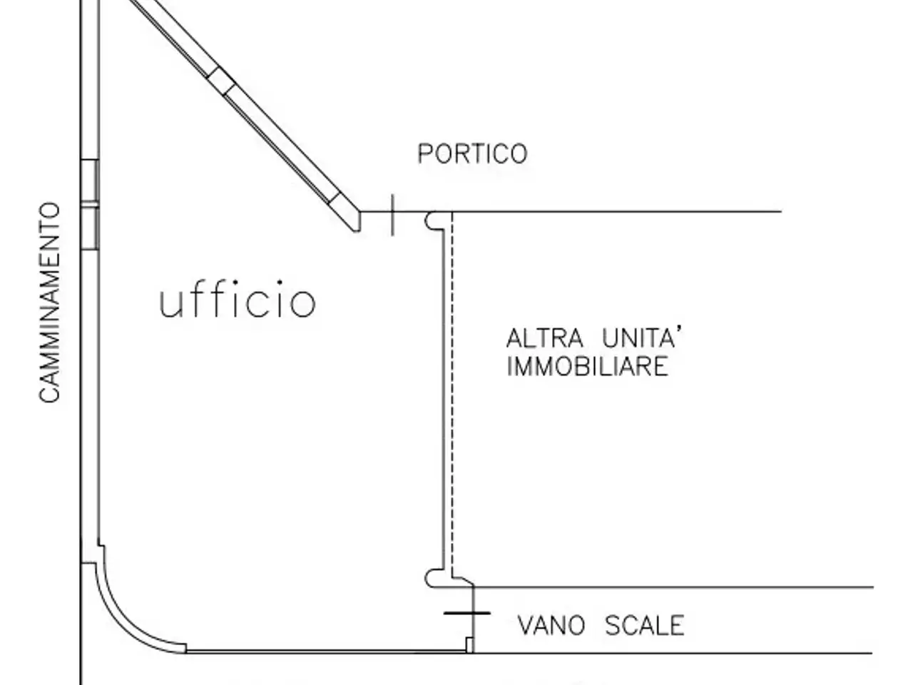 Ufficio condiviso in Via Giacomo Matteotti 14c, Castelfranco Veneto, {3} - Planimetria 1