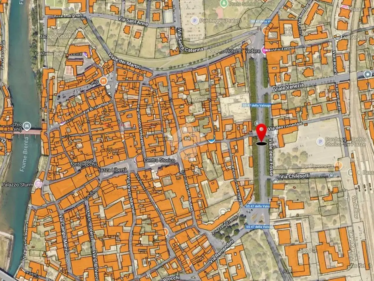 Capannone in Via Quartier Pre 1, Bassano Del Grappa, {3} - Planimetria 1