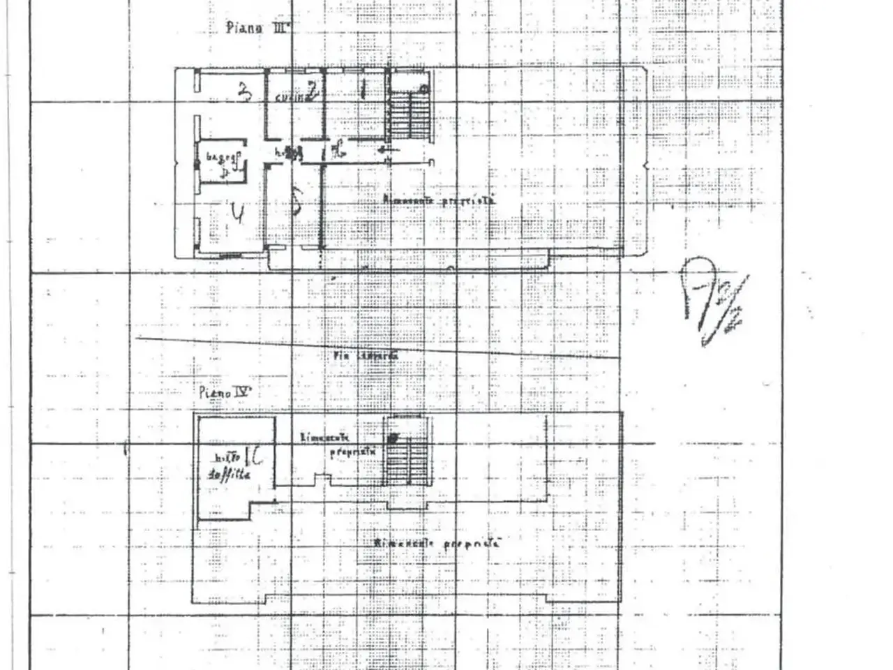 Appartamento in vendita, Via Giacomo Leopardi 4, Roccafluvione - Planimetria 1