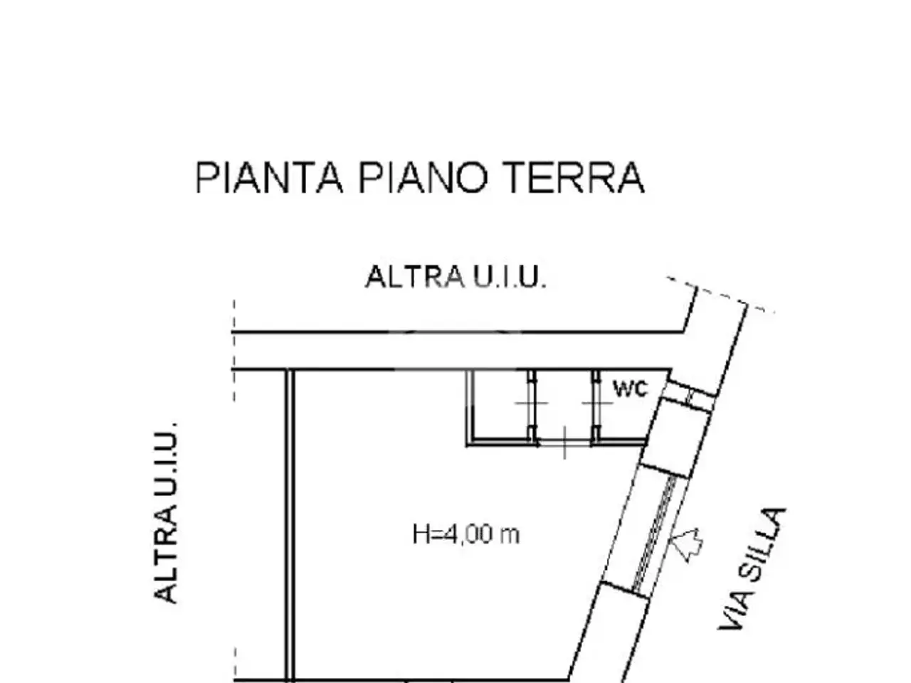 Negozio in Via Lucio Silla 33, Napoli, {3} - Planimetria 1