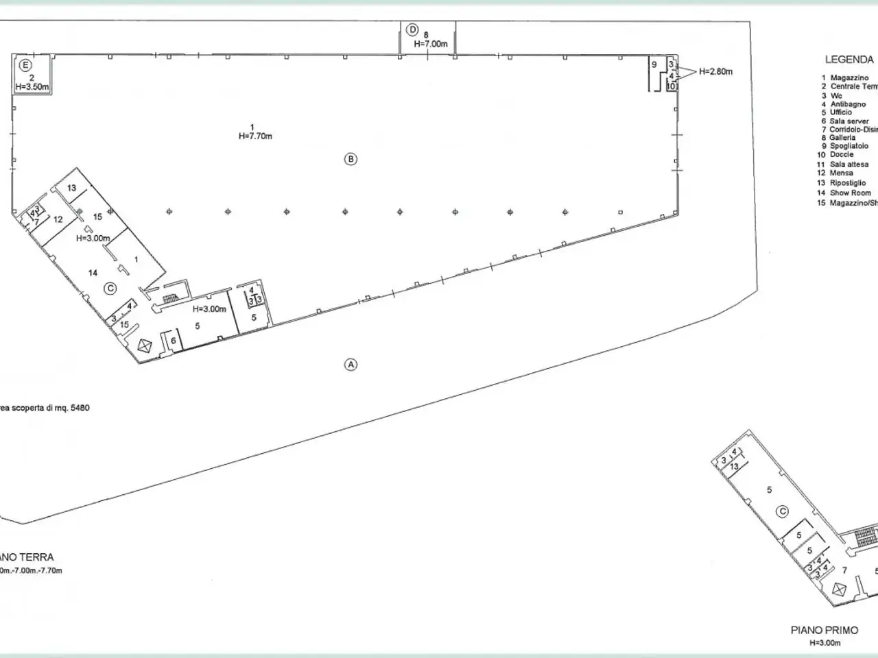 Capannone in Via San Polo di Piave, San Polo Di Piave, {3} - Planimetria 1