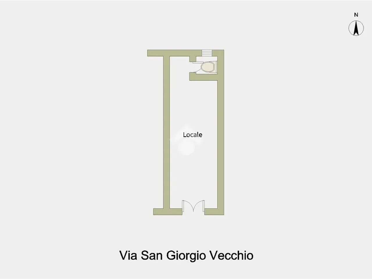Negozio in Via S. Giorgio Vecchio 21, San Giorgio A Cremano, {3} - Planimetria 1