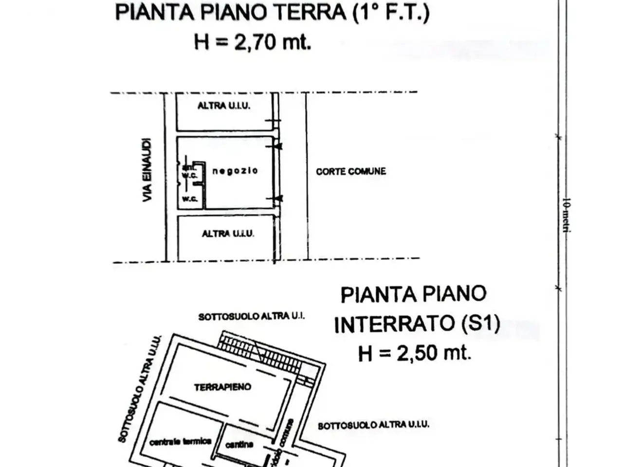 Negozio in Via Balegno, Rivalta Di Torino, {3} - Planimetria 1