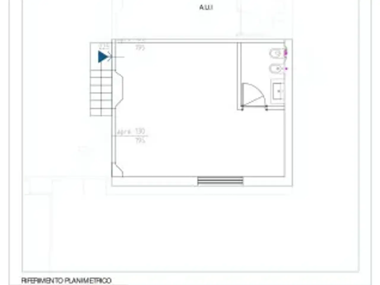 Ufficio in Viale Lombardia 66, Milano, {3} - Planimetria 1