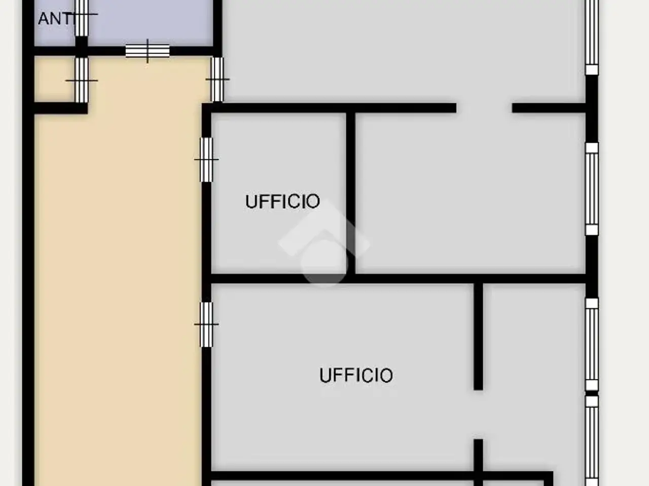 Ufficio in Via Renato Lunelli 13, Trento, {3} - Planimetria 1