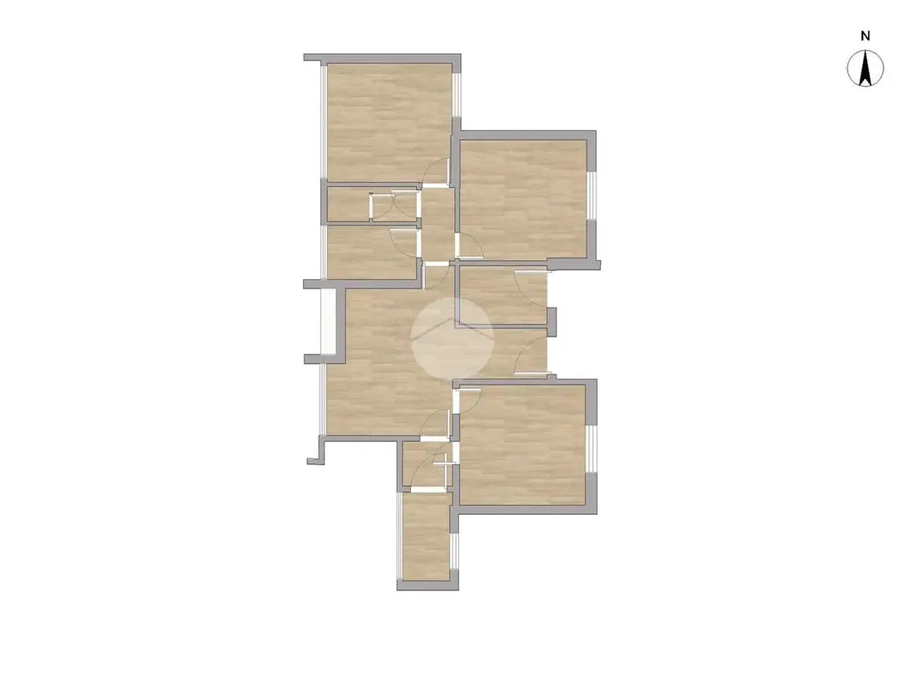 Ufficio in Via Giovanni Pascoli 5, Borgosatollo, {3} - Planimetria 1
