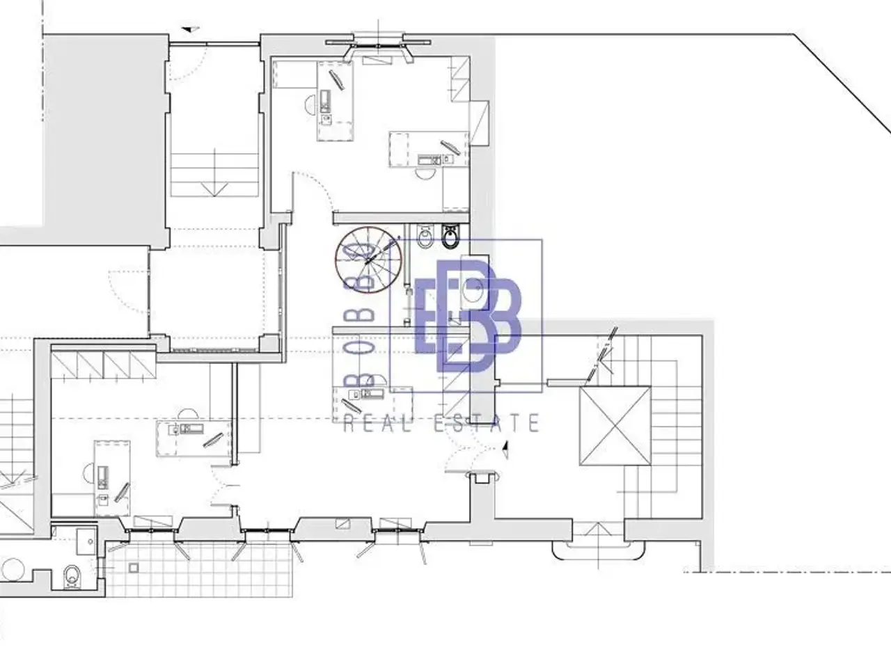 Showroom in Via Mascagni 22, Milano, {3} - Planimetria 1