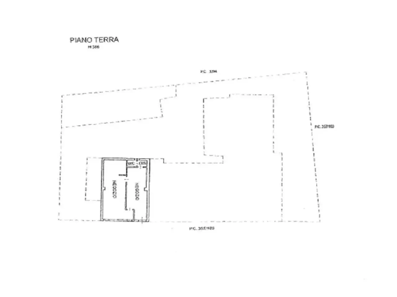 Negozio in Via Marziale 20, Monfalcone, {3} - Planimetria 1