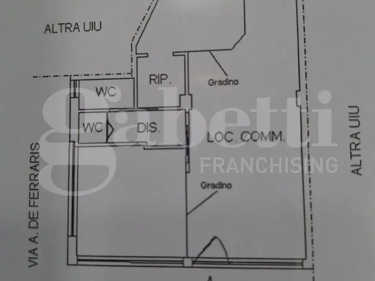Negozio in Via Nicola Garrone, Bari, {3} - Planimetria 1