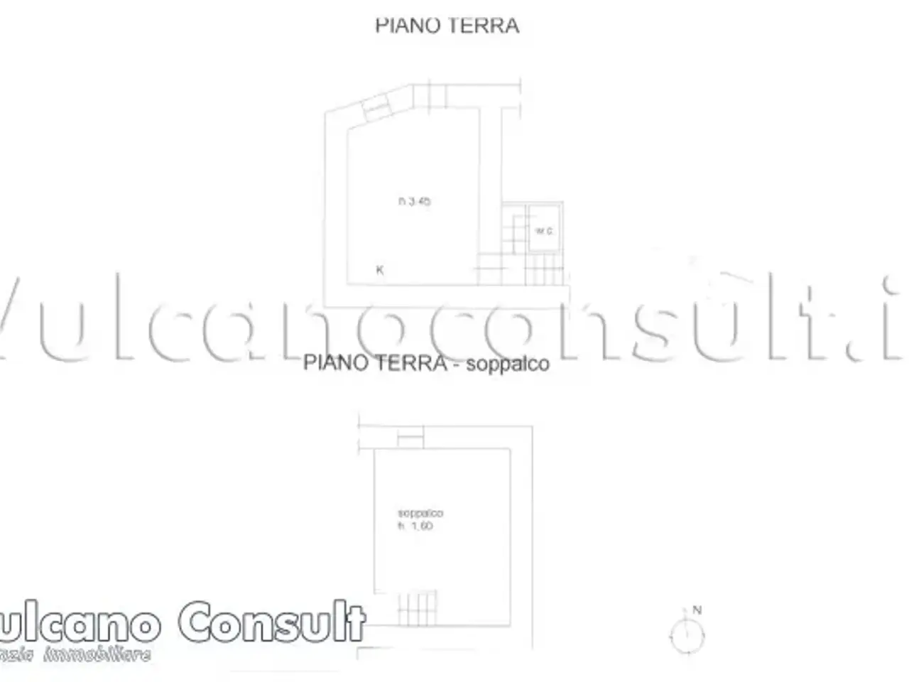 Negozio in Vico Cupido 18, Lipari, {3} - Planimetria 1