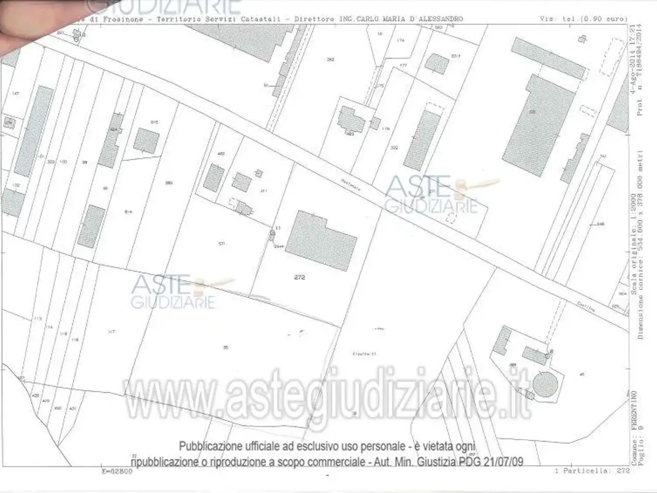 Capannone in Via Casilina 117 Km.68.500 117, Ferentino, {3} - Planimetria 1