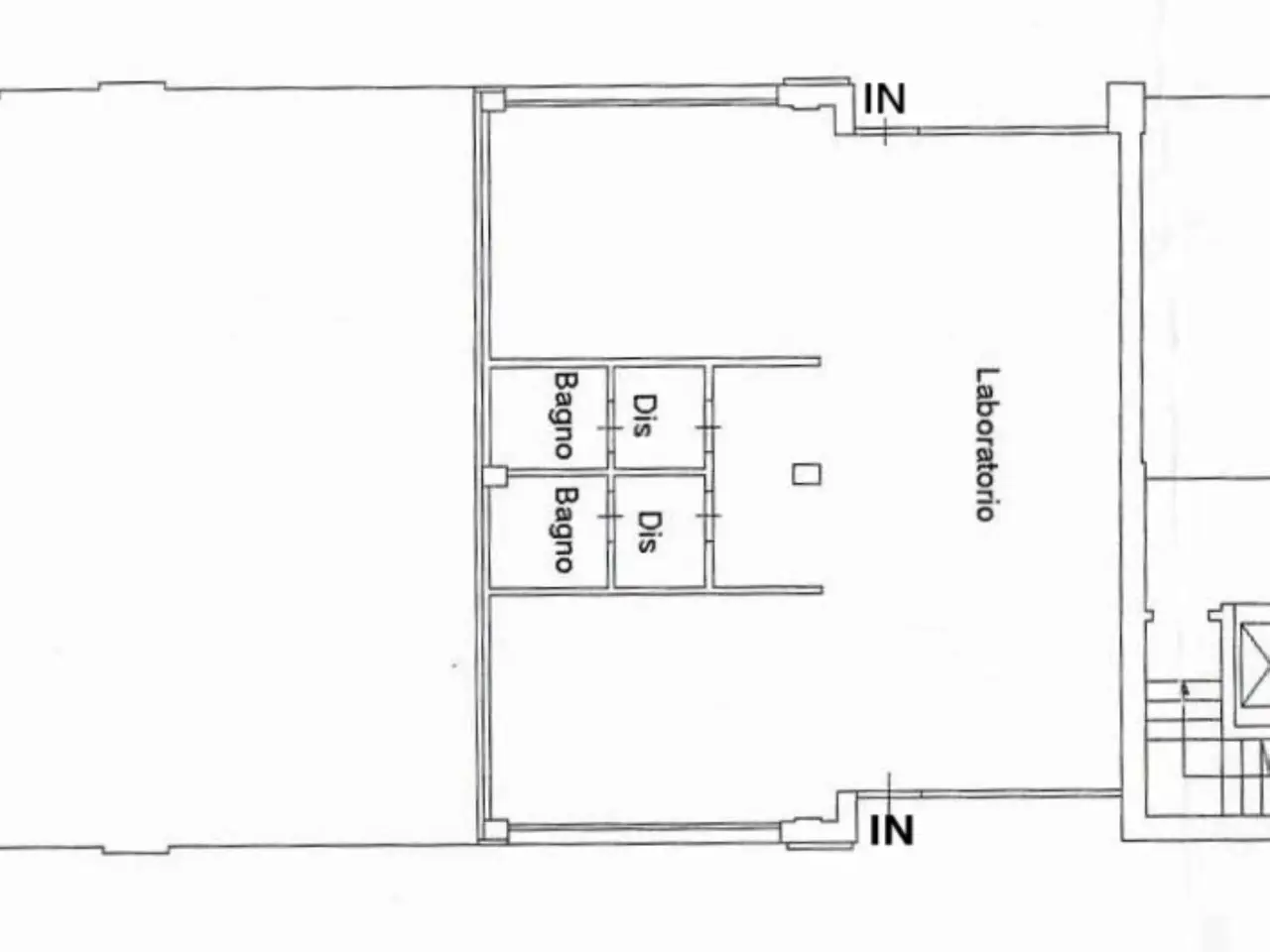 Palazzina commerciale in Via Gerosa 32, Modena, {3} - Planimetria 1