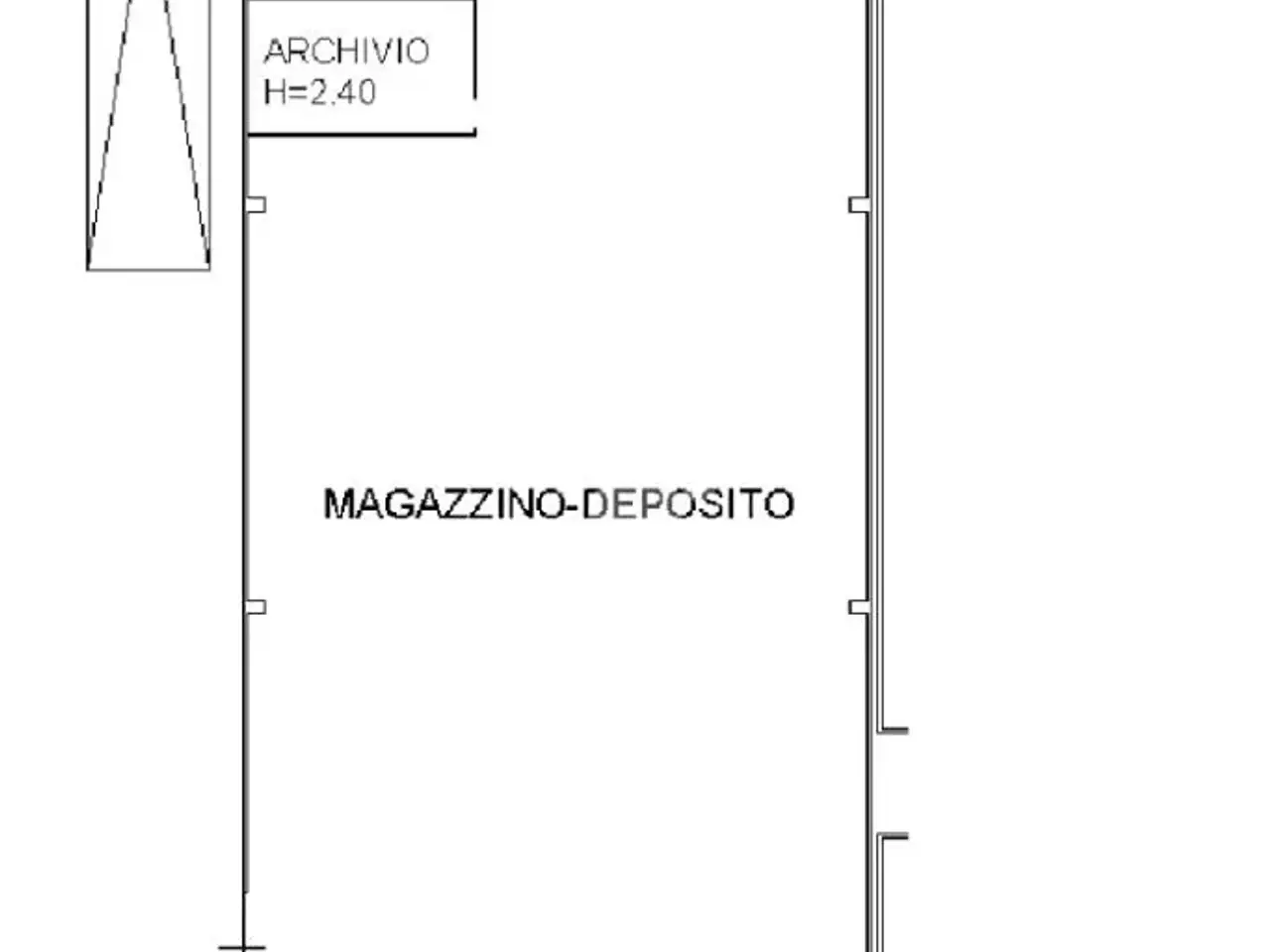 Capannone in Viale Ferraris 38, Santa Maria Di Sala, {3} - Planimetria 1