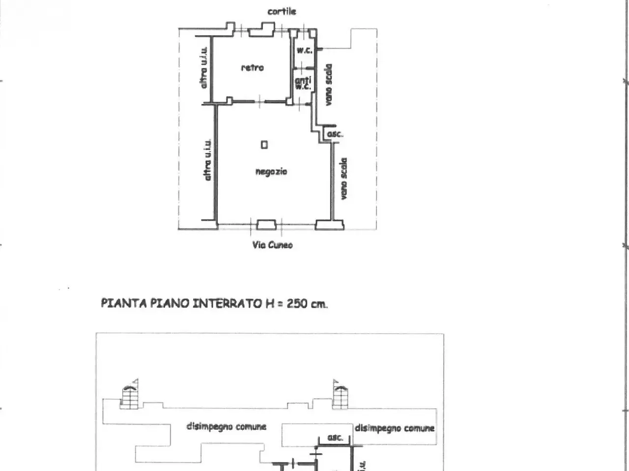 Negozio in Via Cuneo 51, Nichelino, {3} - Planimetria 1
