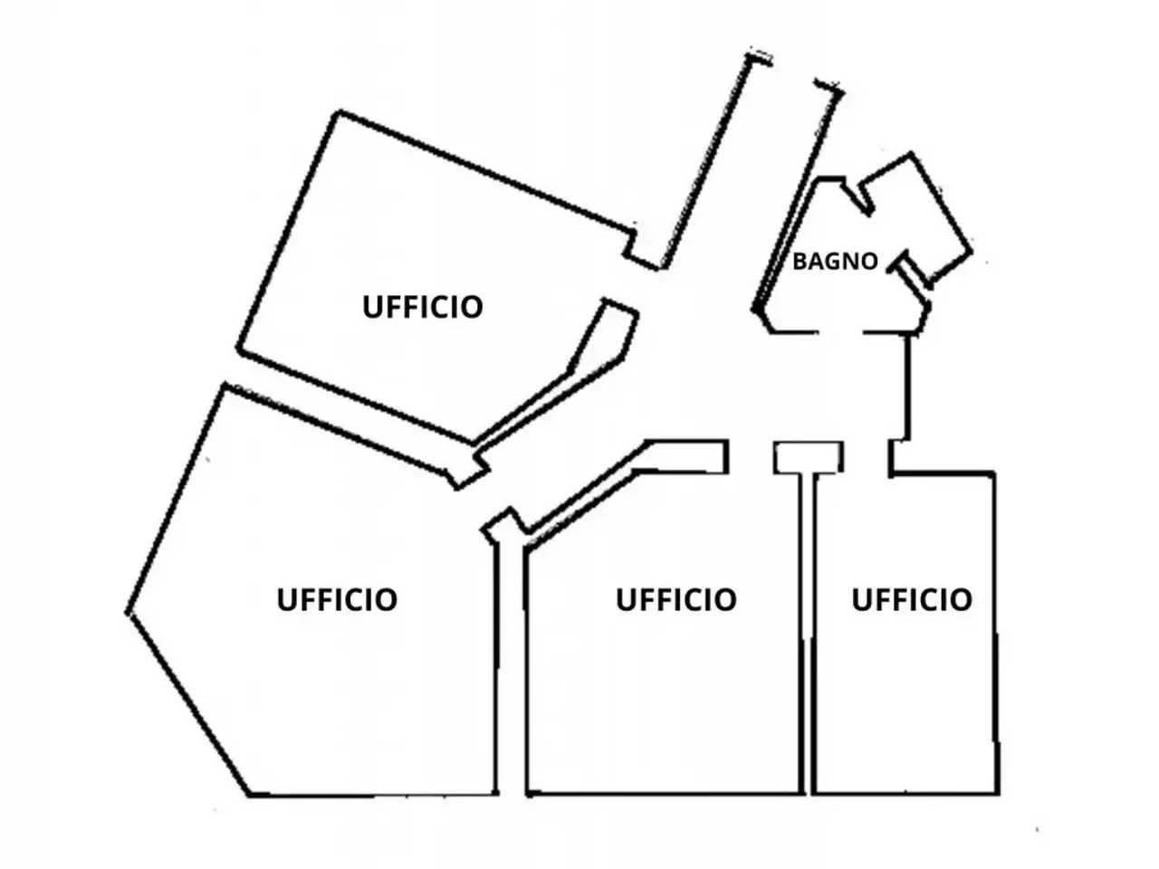 Ufficio in C.So Sommelier 32, Torino, {3} - Planimetria 1