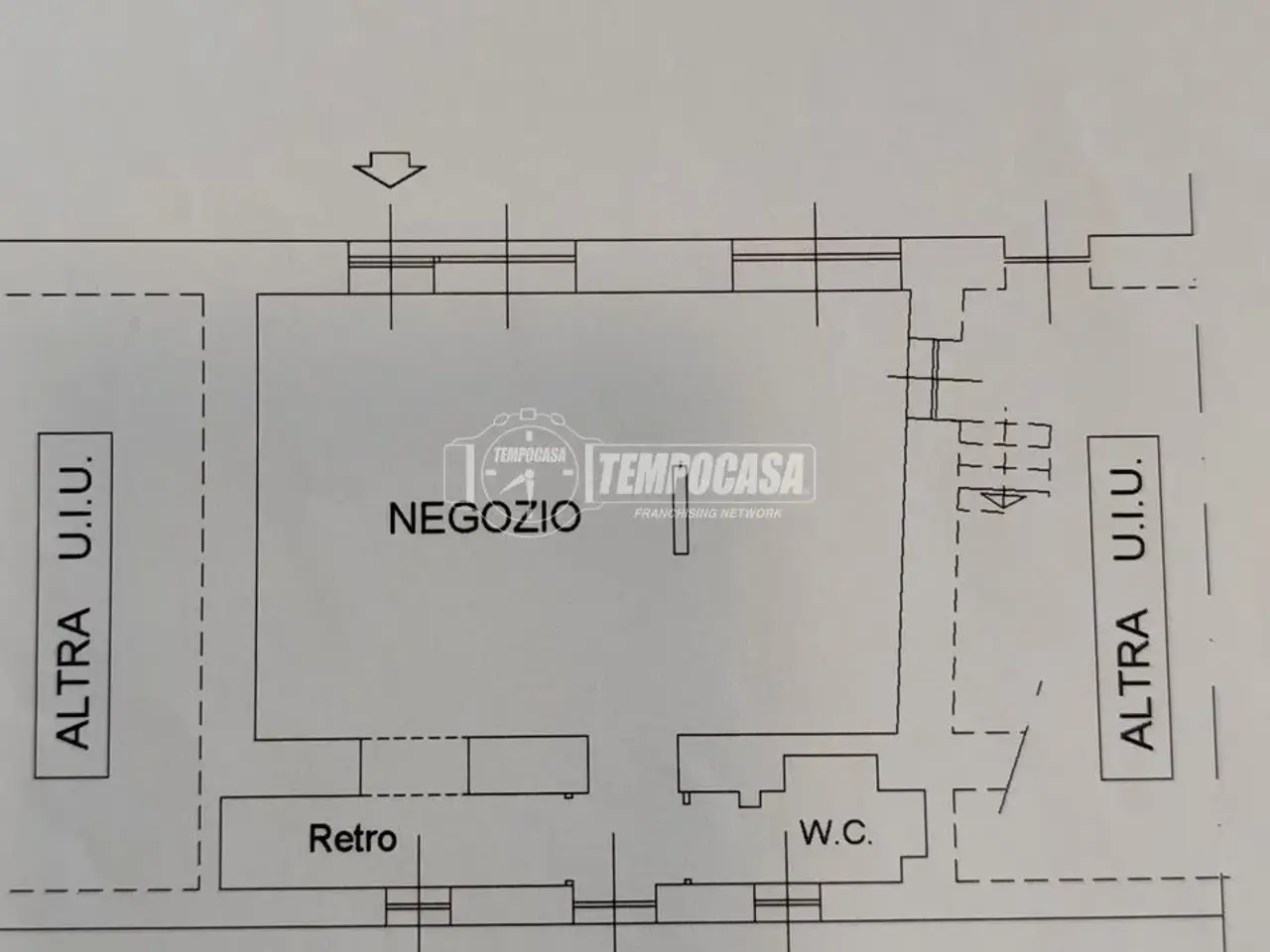 Negozio in Via Umberto I, Rivalta Di Torino, {3} - Planimetria 1